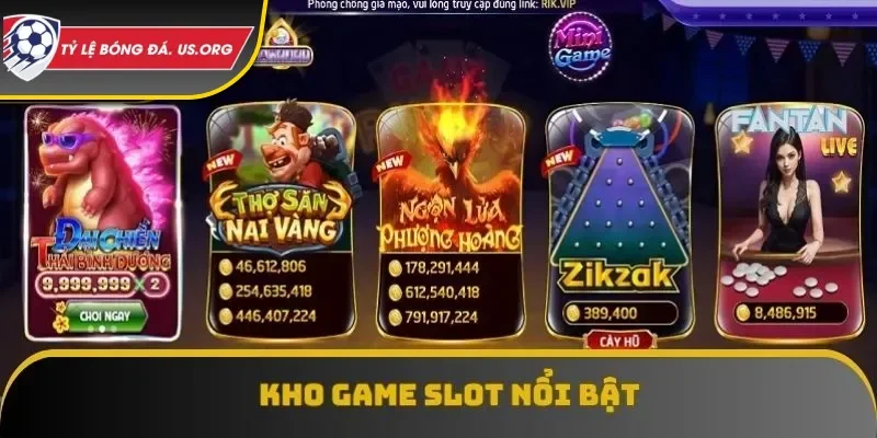 Slot game với hiệu ứng cực kỳ đẹp mắt