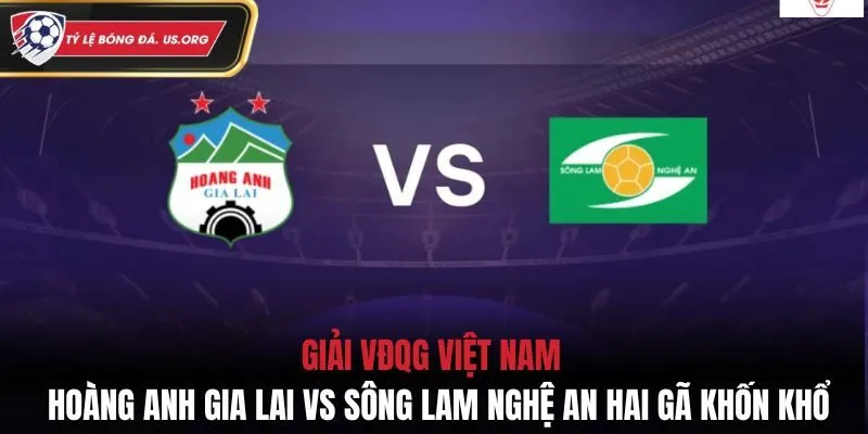 Giải VĐQG Việt Nam - Hoàng Anh Gia Lai Vs Sông Lam Nghệ An Hai Gã Khốn Khổ